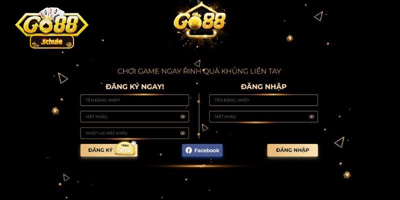 Cách thức đăng ký và đăng nhập Go88 hit chuẩn xác